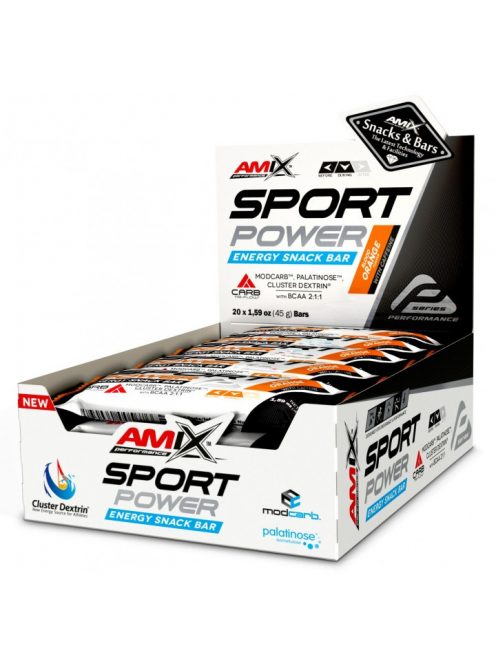 AMIX Nutrition - Performance Amix® Sport Power Energy Snack Bar  20x45g with Caffeine - energiaszelet