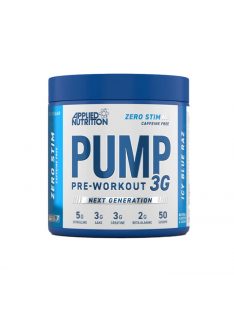   Applied Nutrition - Pump 3G Pre-Workout 375g ZERO (Caffeine free) - Icy blue raz