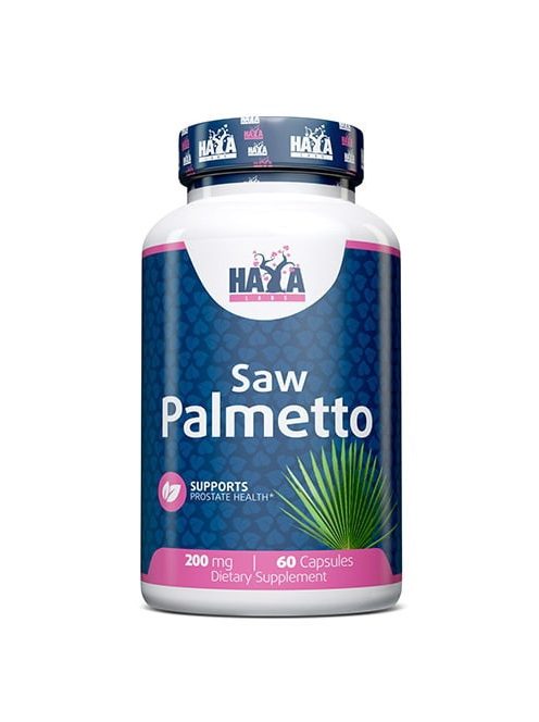 Haya Labs - Saw Palmetto 200 mg. / 60 Caps. - Fűrészpálma kivonat