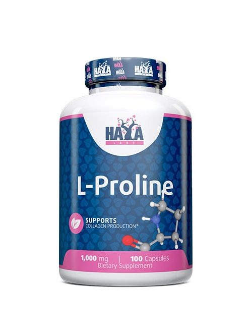 Haya Labs - L-Proline 1000mg / 100caps - Ízületvédő