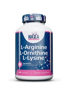 HAYA LABS - L-Arginine L-Ornithine L-Lysine  /100 caps.