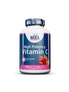   HAYA LABS - Vitamin C with Rose Hips 1000 mg / 100 Vtab - C-vitamin csipkebogyóval