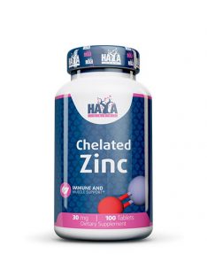 HAYA LABS - Chelated zinc (Bisglycinate) 30mg / 100 tab