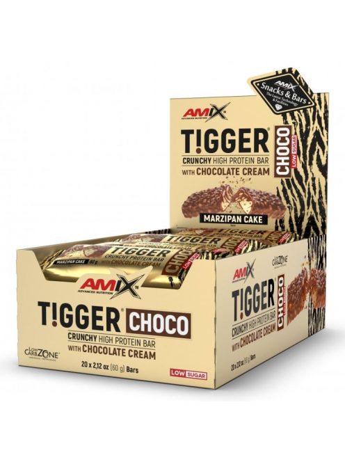 AMIX Nutrition TIGGER CHOCO 20x60g - fehérjeszelet