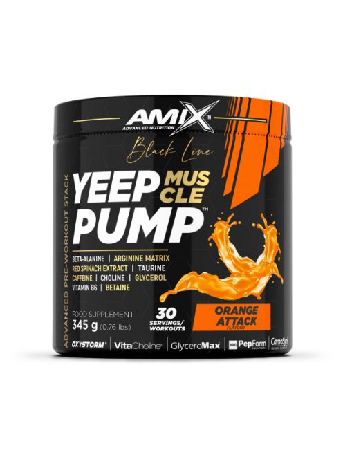 Amix Nutrition - Amix™ Black Line Yeep Pump 345g Orange Attack