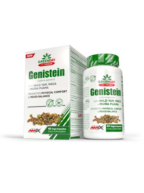 Amix Nutrition - GreenDay® ProVEGAN Genistein Forte 60 Vcaps BOX - Menopauza ellen