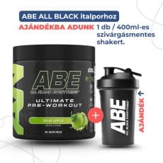 Applied ABE All Black Everything - Edzés előtti italpor - savanyú alma - 375g