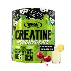 Real Pharm Mikronizált  Kreatin italpor - cseresznye-limonádé íz- 300g