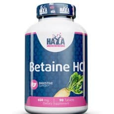 Haya Labs Betaine HCL - gyomorsav, emésztést támogató (650mg) - 90 kapszula