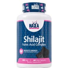 Haya Labs Shilajit Fulvosav komplex - energia, vitalitás támogatás (250mg) - 60 kapszula