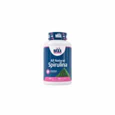 Haya Labs 100% All Natural Spirulina - 100 kapszula