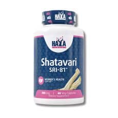 Haya Labs SRI-81™Shatavari - Női hormon támogatás - 60 kapszula