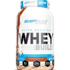 EverBuild Ultra Premium Whey Build - Tejsavó fehérje koncentrátum - mogyoró-csoki - 908g