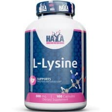 Haya Labs L-Lizin - esszenciális aminósav (500mg) - 100 kapszula