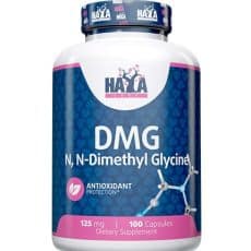 Haya Labs DMG - Dimetil-glicin természetes aminósav (125 mg) - 100 kapszula