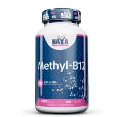 Haya Labs Metil B-12 - B12-vitamin jól felszívódó formája (1000 mcg) - 100 tabletta