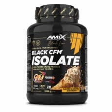 Amix - Black CFM Isolate - Tejsavófehérje izolátum - sós karamell fagyi íz - 1000g