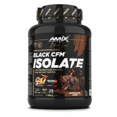 Amix - Black CFM Isolate - Tejsavófehérje izolátum - csokoládé torta íz - 1000g