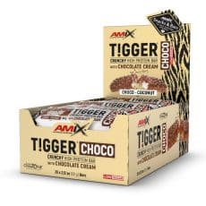 Amix Tigger Choco - Fehérjeszelet - csoki-kókusz - 20x60g