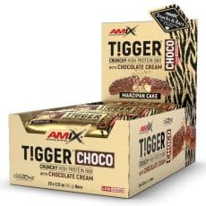 Amix Tigger Choco - Fehérjeszelet - marcipántorta- 20x60g