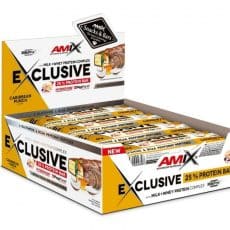 Amix Exclusive Protein Bar Box - Fehérjeszelet - karibi puncs - 12x85g