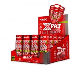Amix XFat 2in1 Shot - Edzés előtti shot és testsúlykontroll-formula egyben - 20x60ml