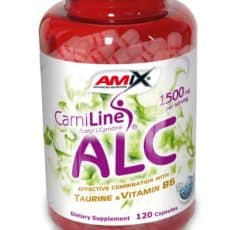 Amix Acetil L-karnitin Taurinnal & B6 Vitaminnal - Anyagcserefokozó - 120 kapszula